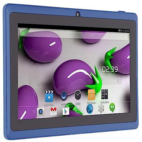 Dpofirs Tablet da 7 Pollici per 4.4.2, 512 MB + 8 GB, Schermo HD 1024 X 600, Doppia Fotocamera 30 W + 30 W, Tablet per Regali per Bambini (#2)