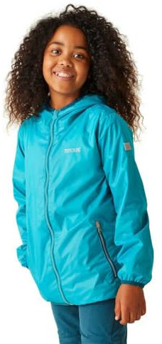 Regatta Kids Lever II Waterproof Jacket, Tahoe Blue, 5-6 Years