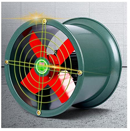 Estrattore Aria Ventilatore assiale a prova di esplosione Ventilatore a tubo del cilindro Ventilatore di scarico industriale Ventilatore assiale antideflagrante a basso rumore for il magazzino della c