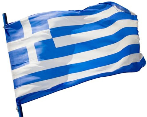 Bandiere Internazionali Mondiali - Bandiera (Grecia) - Bandiera Grecia 90x150cm - Mondiali