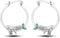 CYCUFF 925 Sterling Silber Hoop Ohrringe Mit Bunten Cubic Zirkonia - Schmuck Set für Frauen, Geschenke für Sie (Faultier-Design)