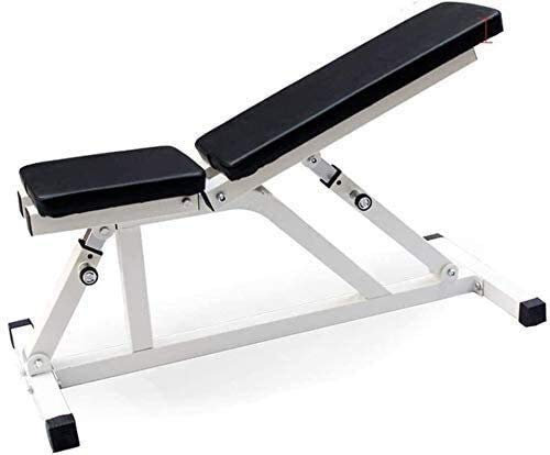 GLJTUO Verstellbare Hantelbank, Gewichtheben, Heimtraining, Fitnessstudio-Bank, Hantelbank Mit Verstellbaren Hanteln, Multifunktionsbank, Verstellbare Fitnessstudio-Bank