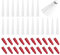 40pc Silicone Tube Nozzles & Caps, Household Sealant Nozzles Set, Replacement Tips for Caulking Gun (Style A)