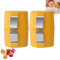 Stainless Steel Egg Opener - Seperator, Cutter and Cup - Yellow (2pcs)