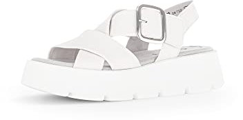 Gabor Sandales à plateforme pour femme, Latte 20, 38 EU