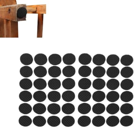 48Pcs Chair Pads, Non Slip Furniture Pads Table Leg Floor Protectors Rubber Furniture Feet Sofa Leg Floor Protectors Couch Stoppers for Home Table