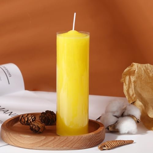 Bougies piliers (jaune)