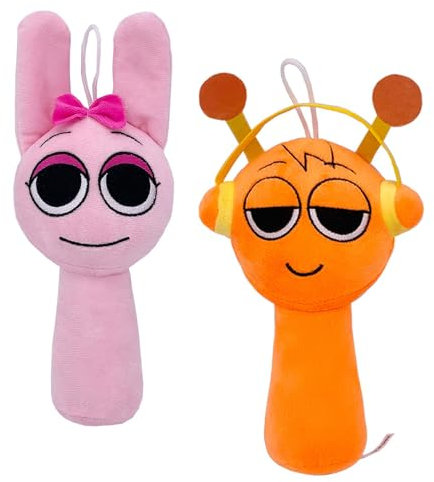 SYSYSYYASNL Plush Animal, 7.8-Inch Cute Plushies, Soft and Cuddly Plush for Halloween, Christmas, Valentine's Day, Birthday Gifts for Boys, Girls and Fans