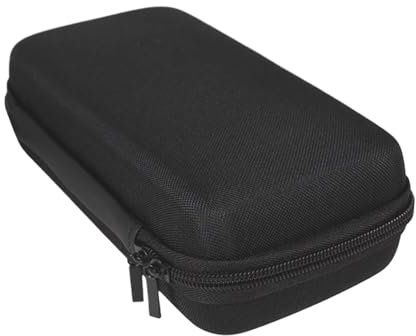 Clipper Case Organizer, Hard Travel Storage, Protective Nylon Pouch, Shockproof & Portable, Ideal for Hair Trimmers & Grooming Tools, Compact & Lightweight