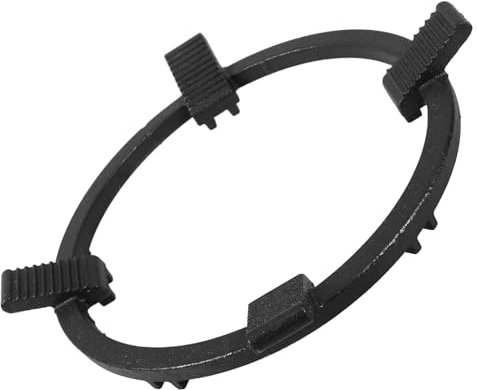 Operitacx Wok Stand Para Cocina Gas Soporte Resistente y Estable Para Utensilios De Cocina Pesados Compatible De Estufas De Gas Para Cocción Asiática
