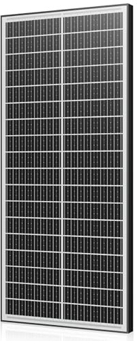Rvpozwer Bifacial Panneau solaire 120 W en verre transparent - Gaine d'énergie double face + 30 % - Type N - IP68 - Idéal pour serre, jardin d'hiver, balustrades de balcon, abri de voiture et projets