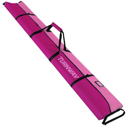 TurnWay Skitasche | Transport Ski bis 215 cm, Stöcke & Extras | Wasserdicht - für Herren, Damen und Jugend