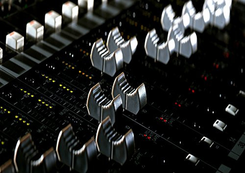 My Little Poster Poster DJ Mischer Faders Tisch Wand AR