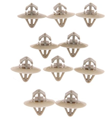 20pcs Plastic Fasteners Side Moulding Lower Trim Clips Replacement for Vauxhall Vivaro