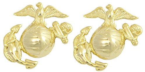 Fosco Reproduktion Amerikanisch USMC Kragen-Abzeichen