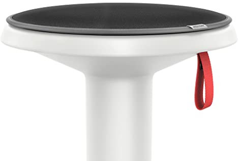 Interstuhl UPis1 Premium Sitzkissen - Besonders bequemes Stuhlkissen perfekt geeignet für Hocker, Stühle, Bänke und Fußböden (tiefschwarz)