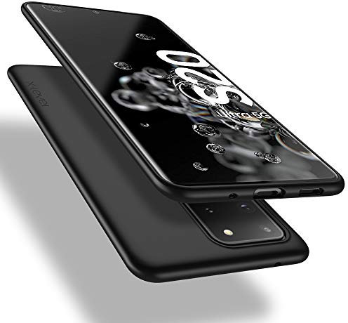 X-level für Samsung Galaxy S20 Ultra Hülle, [Guardian Serie] Soft Flex TPU Case Ultradünn Handyhülle Silikon Bumper Cover Schutz Tasche Schale Schutzhülle für Samsung Galaxy S20 Ultra 5G - Schwarz