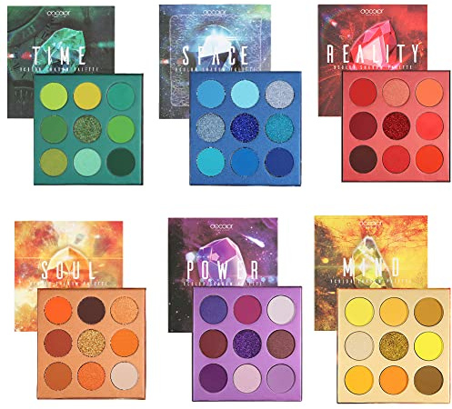 docolor Eyeshadow Palette 54Colors Gemstone Eye Shadow Palette Highly Pigmented Mattes Glitter Shimmers Naked Smokey Cream Powder Blendable Long Lasting Waterproof Colorful Professional Makeup Palette