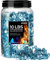 NUPICK 4,5 kg Feuerglas, 1/2 Zoll reflektierendes Feuerglas, passend mit Feuerstelle Glas und Kaminglas, Pacific Blue