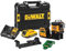 Dewalt 360° Akku-Multilinienlaser Grün DCE089D1G18 (selbstnivellierend, Genauigkeit +/- 3mm auf 10m, kompatibel mit 12V & 18V XR Akkus, inkl. TSTAK Box, Wandhalterung, Ladegerät, 18 Volt/2 Ah Akku)