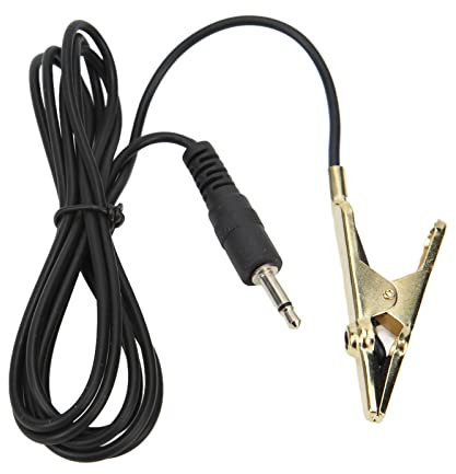 Audio Pickup Clip, Audio Pickup Clip Metall 3,5 Mm Universal Instrument Mikrofon Pickup Clip mit Schwammpolster für Violine Gitarre(1.5 metres) Schach, Freizeitsport