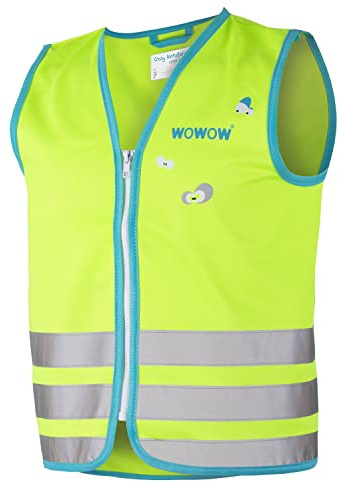 Wowow Crazy Monster Reflexweste Grün/Silber M