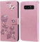 Cover per Samsung Galaxy Note 8 Custodia,Carta Fessura, Supporto Stand,Silicone TPU,Flip Protettiva Case per Samsung Galaxy Note8(6.3)