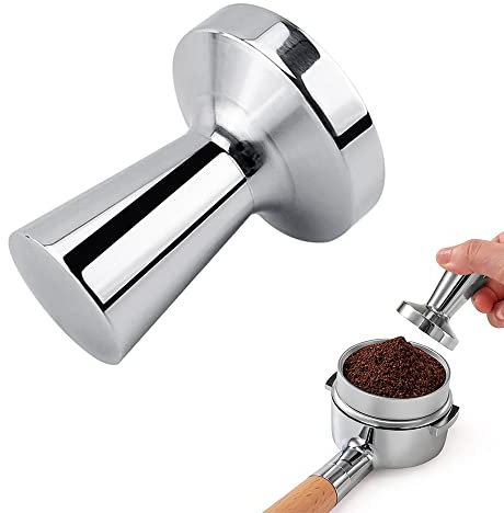 SURIEEN Kaffee Tamper Espresso Tamper 40mm, Edelstahl Kaffee Stampfer für Café & Kaffeeliebhaber, Kaffee Stempel Coffee Tamper Siebträger Tamper Druckregulierend Barista Zubehör Tamper