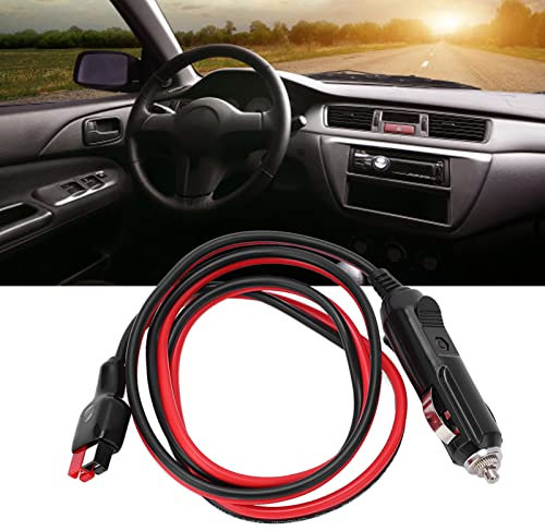Fyearfly Zigarettenanzünder Zu Anderson Transfer Kabel, Auto Zigarettenanzünder Adapter Verlängerungskabel Stromversorgungskabel Stecker Auf Anderson-Buchse Mit Led-Anzeige, 220V Max