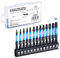 toolant Impact 2” Torx Bit Set 13pcs (T7-T40), 1/4” Hex-Shank S2 Steel Star Bit Set, CNC Machined Tips with Magnetism, 2” Long with Storage Box