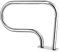 GOPLUS - Escalera de piscina (81 x 57 cm, acero inoxidable 304, con placa de carga 200 kg, accesorios completos, interior y exterior, para piscina, muelles, parque acuático plateado