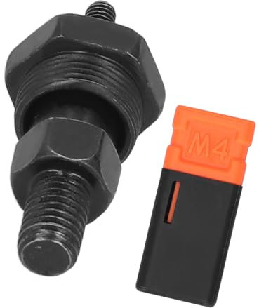 Riveter Gun Head, Replacement Mandrel for Hand Nut Rivet Gun Accessories, M4 Riveter Tip Spare Part., Tools
