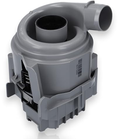 DEKAROX Bomba de calefacción para Bosch Siemens 12019637 para lavavajillas como iQ100 iQ300 iQ500 iQ700 SuperSilence extra clase 2 serie 4 serie 6 ActiveWater