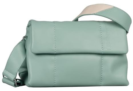TOM TAILOR Denim Allya Damen Umschlagtasche Umhängetasche Klein Grün