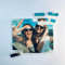 Q-Bricks | Puzzlesteine | Personalisierte Bausteine mit Foto und Text | 12,8 cm (Breite) × 10,5 cm (Höhe) × 1,5 cm (Dicke) | 49 STK.