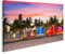 islandburner Prime Bild auf Leinwand Miami Strand Florida Bilder Wandbilder Poster