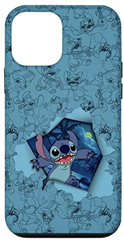 Hülle für iPhone 12 mini Disney Lilo & Stitch Tropical Breakout mit Engel