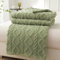 Mezzar Coperta Matrimoniale Pile, Coperta per Divano Morbida, Plaid Pile Blanket per Letto Caldo e Confortevole (Green, 150 * 200CM)