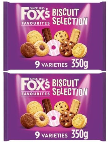 Chocolate Biscuits Bundle With Fox's Favourites Chocolate Biscuits 350g (2 Pack)