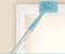 Extendable Telescopic Pole Broom Brush with Dust Catcher Duster and Microfibre Cloth - Ideal for Cleaning Skirting Boards and Baseboards - Convenient Cleaning Tool