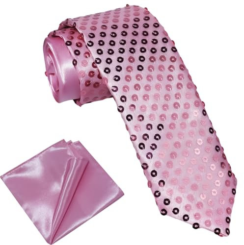 ROSAUI Schnur Krawatte rosa
