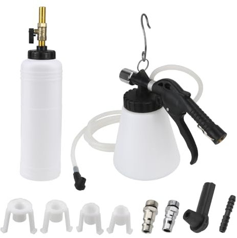 HFANGYU Car Brake Fluid Replacement Tool Brake Fluid Drained Bleeder Oil Change Equipment Kit Car Repair Tools 1Set Large Capacity