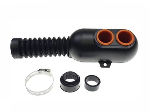 Tuning Doppel Luftfilter Airbox – passend für Motorrad, Roller, Mofa, Moped – 35 mm & 50 mm Anschluss – Hochleistungsfilter für Vergaser, verbesserte Luftzufuhr & Filtration