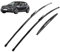 LZQbld Scheibenwischer Vorne Set für BMW 1er F20 F21 2011–2019, 22''+18''+12'', Ersatzwischblätter Wischerblätter Windscreen Wipers