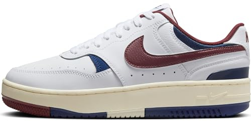 Nike Damen Gamma Force Damenschuhe, White/Dark Team Red-Blue Void, 41 EU