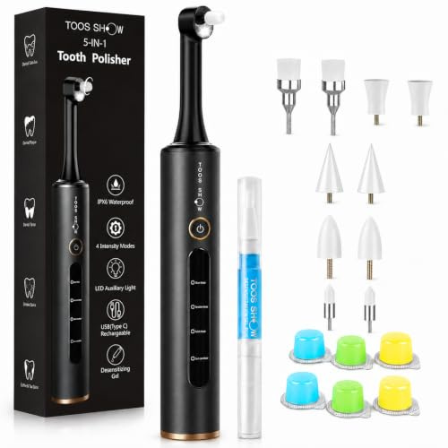 Toos Show Electric Tooth Polisher, Professional Teeth Polishing Kit