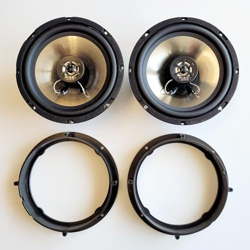 Mac Audio Lautsprecher Einbauset passend für Peugeot Boxer Alfa Romeo Mito Giulietta Citroen Jumper Tür vorne
