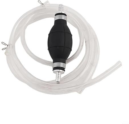 Tubo flessibile in PVC pompa a mano per trasferimento rapido di liquidi ideale per carburante