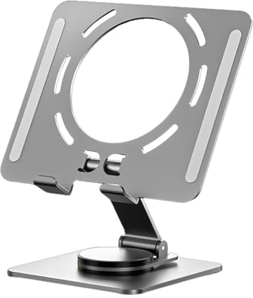 Dcaknri Support de tablette réglable pour téléphone portable, tablette, support de chargement avec ventilateur de refroidissement, support de refroidissement pour radiateur
