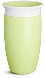Munchkin Miracle 360°-Trinkbecher für Babys und Kleinkinder, BPA-frei, auslaufsicher, spülmaschinenfest, für Kinder ab 12 Monaten, grün - 296 ml